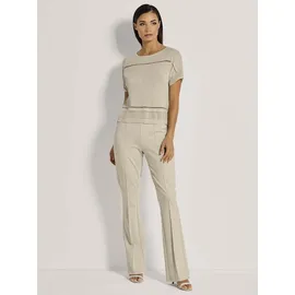 Madeleine Longpullover mit Glanz-Effekt Kiesel 48