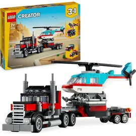 LEGO Creator Tieflader mit Hubschrauber 31146
