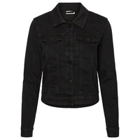 Noisy May NMDebra Black Wash Denim Jacket Girl-Jeans-Jacke schwarz