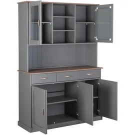 Interlink Vitrine LUZERNA 6.1 (BHT 131x190x45 cm)