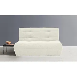 Ell + Ell "Vanja", weiß (nat weiß), B:150cm H:85cm T:100cm, Sofas, Schlafsofa