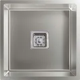 Cata Spülbecken mit einem Becken Cata CB4040R10 Stahl - Silber