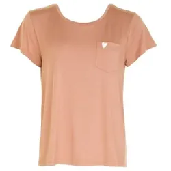 Missya Softness Modal T-shirt Braun Modal Small Damen