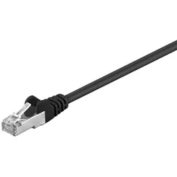 CAT 5e Netzwerkkabel, F/UTP, schwarz - Länge: 25,0 m