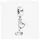 Pandora Stethoskop Herz Silber 799072C01