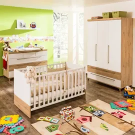Paidi Wickelaufsatz Remo Holzoptik Eiche Bordeaux