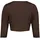 Zero Sweatjacke mit 3/4 Arm Braun 40