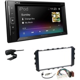 Pioneer AVH-A240BT Autoradio Bluetooth für Toyota Yaris 2006-2011 mit OEM-Navi