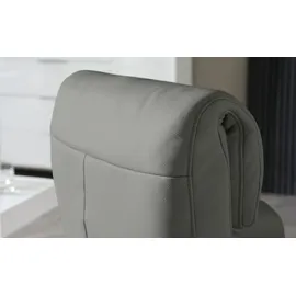 HIMOLLA Relaxsessel 7628 Leder 83 x 109 x 90 cm Grau