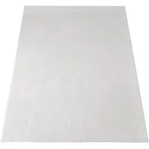 KADIMA DESIGN KURZFLORTEPPICH, einfarbig, aus Polyester, Weiß, 200 x 280 cm