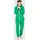 Moniz Jumpsuit MONIZ, Damen, Gr. XXL, EURO-Größen, grün (grün, weiß), 80% Baumwolle, 20% Polyester, Overalls Jumpsuit, mit kuscheligem Komfort