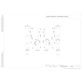 HOPPE ZT-Langschild 202SP,PZ,E72 sichtbar verschraubt naturfarben eloxiert