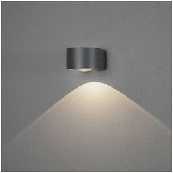 Gala LED Kristall-Linsen-Wandleuchte ab schwarz 6W
