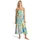 BILLABONG Sommerkleid Midi Blau/Mehrfarbig 34