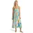 BILLABONG Sommerkleid Midi Blau/Mehrfarbig 34