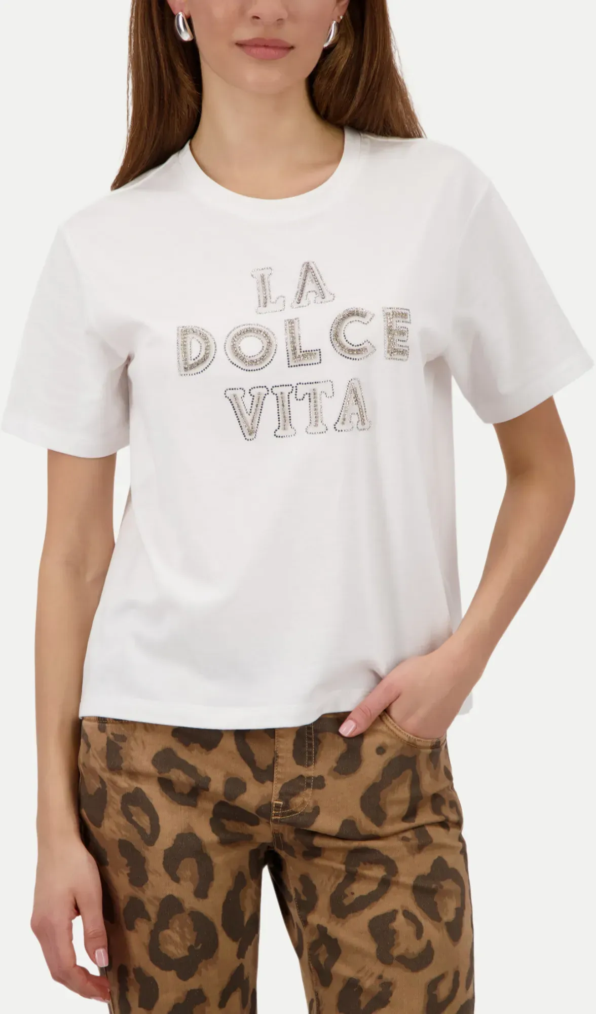 T-Shirt La Dolce Vita Weiß 38