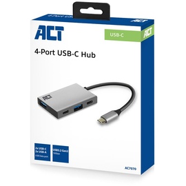 ACT AC7070 und -2X-USB-A-Hub, Grau