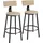 Tectake Barhocker Poole 54 x 101,5 x 54 cm Eiche Sonoma