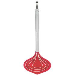 Servierzange CUISIPRO, bunt (silberfarben, rot), B:13,9cm L:33cm, Silikon, Küchenzangen, Silikon, 33 cm