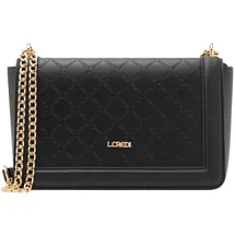 L.Credi Filiberta Umhängetasche Polyurethan Black