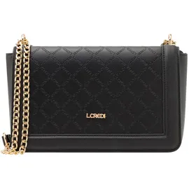 L.Credi Filiberta Umhängetasche Polyurethan Black