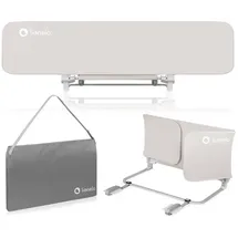 lionelo Bettschutzgitter LORA 2 Sicherheitsgurte  beige