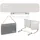 lionelo Bettschutzgitter LORA 2 Sicherheitsgurte  beige