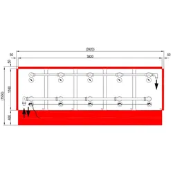 Roth Doppelwand-Tank Plus 3 für Heizöl Batterie-Set, 750 Liter
