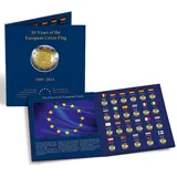 Leuchtturm Münzalbum Presso 30 Jahre EU-Flagge