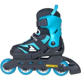 Rollerblade Microblade schwarz/hellblau 36,5-40,5