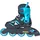 Rollerblade Microblade schwarz/hellblau 36,5-40,5