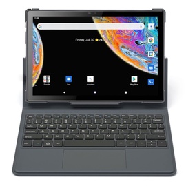 TECHBITE SmartBoard 10 LTE Tablet mit Tastatur, HD-Bildschirm 10", Androide 11, 6500 mAh, 3 GB Arbeitsspeicher/interner Speicher 32 gb, Hauptkamera 8 Mpx, Metallgehäuse, 1W Lautsprecher, Dual-SIM
