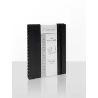 Hahnemühle Papier Sketch Diary Black, DIN A 4, 120