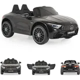 Moni Kinder Elektroauto Mercedes-Benz DK-SL63 schwarz (12 V)