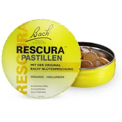 Bach RESCURA PASTILLEN, Orange-Holunder 50 g Pastillen
