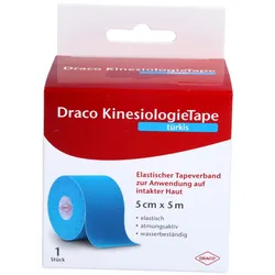Draco Kinesiologietape 5 Cmx5 M Türkis