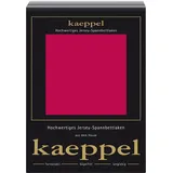 KAEPPEL Spannbettlaken Jersey-Elasthan 180 x 200 - 200 x 220 cm rot