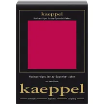 KAEPPEL Spannbettlaken Jersey-Elasthan 180 x 200 - 200 x 220 cm rot