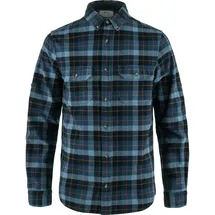 Fjällräven Singi Heavy Flannel Hemd Dunkelblau S