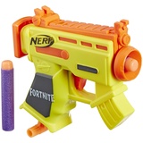 Fortnite Micro AR-L Nerf MicroShots Dart-Blaster und 2 Nerf Elite Darts für Kinder, Teenager, Erwachsene