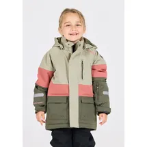 ZigZag Skijacke "Taylora", Jungen, Gr. 92, schwarz, 90% Polyester, 10% Elasthan, mehrfarbig, normal, ohne Ausschnitt, Jacken Skijacke, mit wind- und wasserdichter TPU-Membran