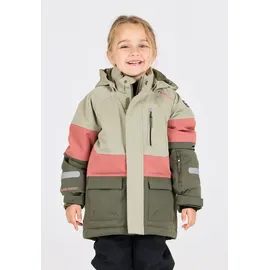 ZigZag Skijacke "Taylora", Jungen, Gr. 92, schwarz, 90% Polyester, 10% Elasthan, mehrfarbig, normal, ohne Ausschnitt, Jacken Skijacke, mit wind- und wasserdichter TPU-Membran