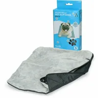 Coolpets Hundematte Dog Mat 24/7 S 40 x 30 cm grau