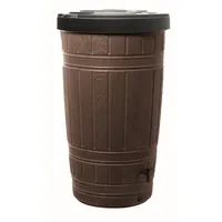 Prosperplast Regentonne 265 l braun mit Ständer