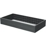 Prosperplast Gartenbeet Erhöhter Beet großer Gemüsegepäck ProsperPlast anthrazit