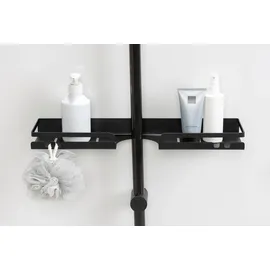 Wenko Turbo-Loc® Duschstangencaddy Altarella L, schwarz