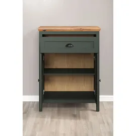 trendteam Stanton 77 x 102 x 39 cm Tannengrün/Evoke Eiche
