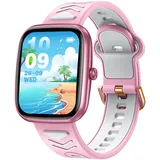 Smartwatch Kinder mit Telefonfunktion Wasserdicht Fitnessuhr: 1.75'' Kinder Smart Watch mit Schrittzähler Sport Telefonieren Kinder Fitness Tracker Uhr mit Wecker Armbanduhr für iPhone Android iOS