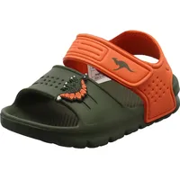 KangaROOS Jungen Kangaswim Ii Sandale, Military Green Flame, 26