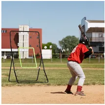 Homcom Rebounder schwarz 80 x 90 x 140 cm